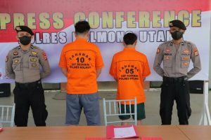 Diduga Jadi Pengedar Obat Keras, 2 Warga Bolangitang Barat Ditangkap