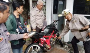 Tanggapi Keluhan Masyarakat, Polresta Manado Tertibkan Knalpot Racing