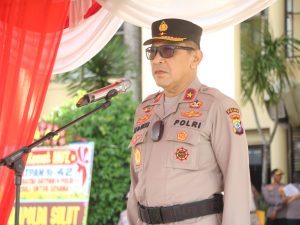 Wakapolda Sulut Pimpin Upacara Peringatan HUT ke-42 Satpam