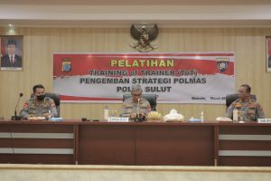 Tingkatkan Strategi Polmas, Ditbinmas Polda Sulut Gelar Training of Trainer