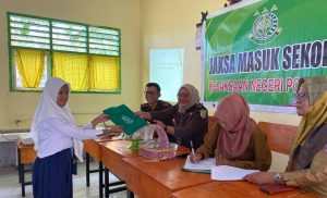 Giat Jaksa Masuk Sekolah, Kejari Pohuwato Datangi SMP N 1 Buntulia