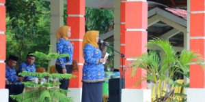 Pimpin Apel, Wabup Suharsi : Satkamling Menjadi “Early Warning”
