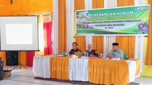 Kejari Pohuwato Gelar Sosialisasi Silokdes di Kecamatan Marisa