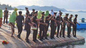 Kejari Pohuwato Gelar Upacara dan Tabur Bunga Di Pelabuhan Bumbulan