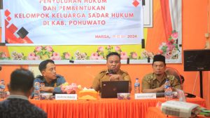 Kemenkumham Provinsi Gorontalo Apresiasi Penyuluhan Hukum di Desa Palopo