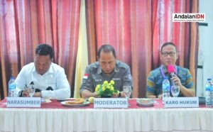 Jadi Narasumber Kegiatan Biro Hukum Provinsi, Owin Mohi Perkenalkan Aplikasi Inovatif