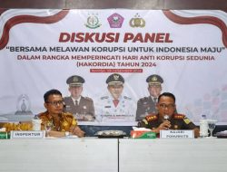 Kajari Pohuwato Gelar Kegiatan “Diskusi Panel” Peringati Hakordia 2024