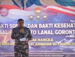 Lewat Bakti Sosial Peringatan HUT Armada RI, TNI AL Hadir untuk Masyarakat Pohuwato