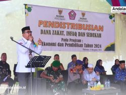 Salurkan Program Senilai Rp. 188.000.000, Ini yang Disampaikan Waka I Baznas Provinsi Gorontalo