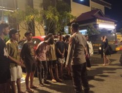 Lewat Operasi Sibulan Polresta Manado Sikat Pemabuk Jalanan