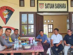 Giat Jumat Curhat, Kapolres bersama Ketua NU Pohuwato 