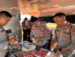 Kebakaran Penjaringan, Polda Metro Jaya Bantu Buka Dapur Lapangan untuk Pengungsi 