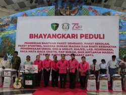 Giat Bhayangkari Peduli, Ny Juliati Sigit Prabowo Kunjungi Raja Ampat
