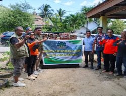 Banjir Bandang Wanggarasi, PT LIL Salurkan Bantuan Kemanusiaan