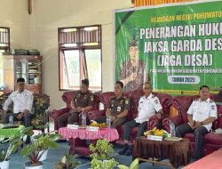 Kejari Pohuwato Gencarkan Program Jaksa Garda Desa, Edukasi Hukum untuk Cegah Korupsi