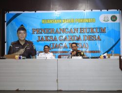 Jaga Desa : Strategi Kejaksaan Negeri Pohuwato Edukasi dan Cegah Korupsi di Desa