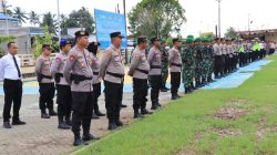 Pastikan Keamanan Nataru, Polres Pohuwato Gelar Apel Ops Lilin Otanaha 2025