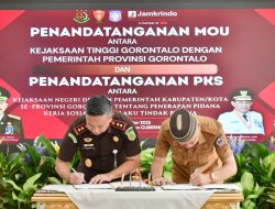 KUHP Baru Segera Diterapkan, Kejari Pohuwato teken Perjanjian Kerjasama dengan Pemda Pohuwato