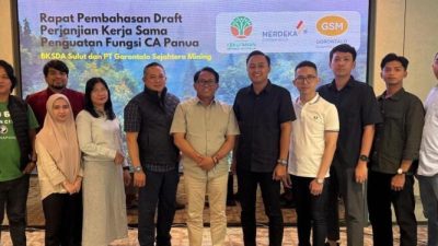Bersama BKSDA Sulut, Merdeka Gold Resources Fokus Lindungi Cagar Alam Panua